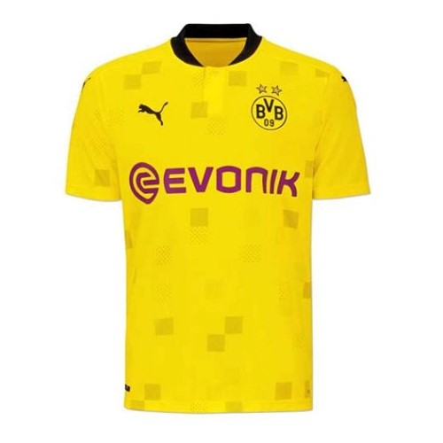 Thailand Trikot Borussia Dortmund Ausweich 2020-21 Yellow Fussballtrikots Günstig